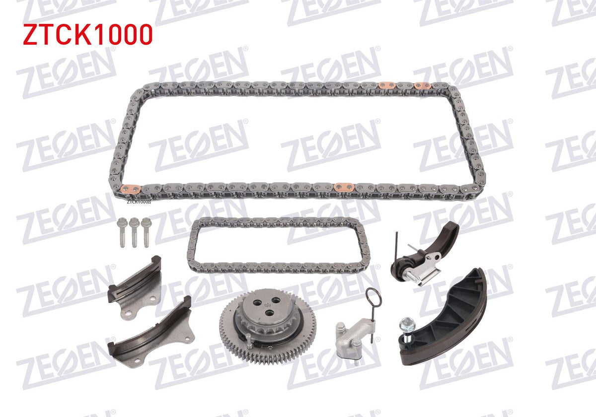 Zegen ZTCK1000 Camshaft Chain Set A-T (11 Part) Opel Astra J 1.6 CDTi 2010-2018 / Insignia A 2014-/ Mokka 2012 — Timing