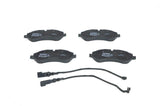 BOSCH 0986494844 Brake Pads Front - Low-Metallic, ECE-R90 Certified