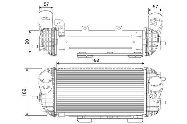 valeo-turbo-radiator-intercooler, intercooler-fitment-sportage, valeo-818538-dimensions VALEO Turbo Radiator Intercooler - Superior Cooling Performance for Sportage 2.0CRDi | 350mm x 189mm x 90mm VALEO Turbo Radiator Intercooler for Sportage 2.0CRDi valeoturbo, intercooler, sportage, car-parts, turbo-radiator, automotive, mechanics, car-owners, aluminum-cooling, ai-generated