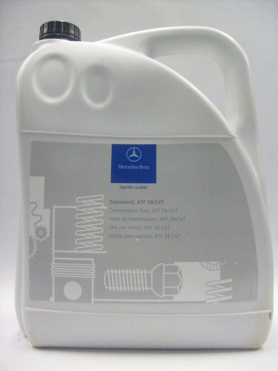 Mercedes-Benz A001989460310 Automatic Transmission Oil Yellow 5-LT