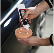 liqui moly scratch remover 3.38 fl oz, restores clarity to headlights and paint, liqui moly scratch remover packaging LIQUI MOLY Scratch Remover 100 mL - Restores Clarity and Shine for Car Owners | 3.38 fl. oz. LIQUI MOLY Scratch Remover - Restores Clarity and Shine liqui-moly, scratch-remover, car-care, headlight-restorer, automotive, paint-care, car-maintenance, auto-enthusiasts, car-owners, ai-generated