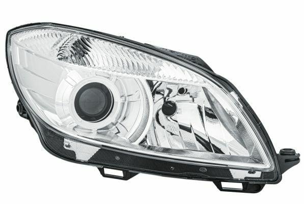 HELLA Halogen Headlight - Right Side for 10-Fabia — Headlights