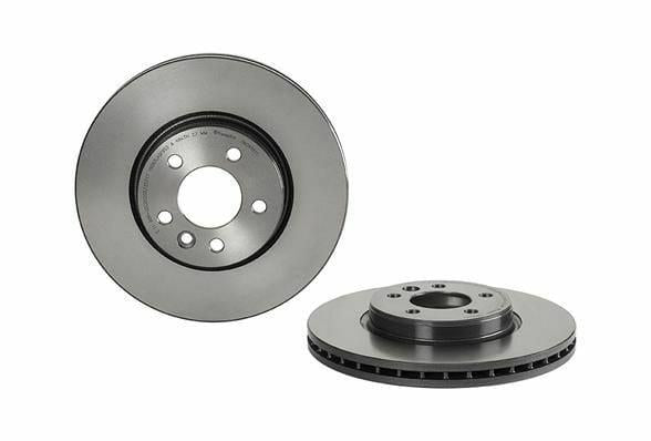 BREMBO Front Brake Disc 09.C636.11 - High Carbon Durable - VW Amarok — Brake Rotors & Drums