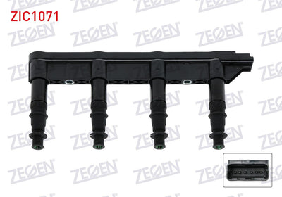 Zegen ZIC1071 Ignition Coil Peugeot 206 1.4i 16V 1998-2006 / 207 1.4i 2006-2012 / 307 1.4 2000-2007 / Citroen — Coils & Plugs