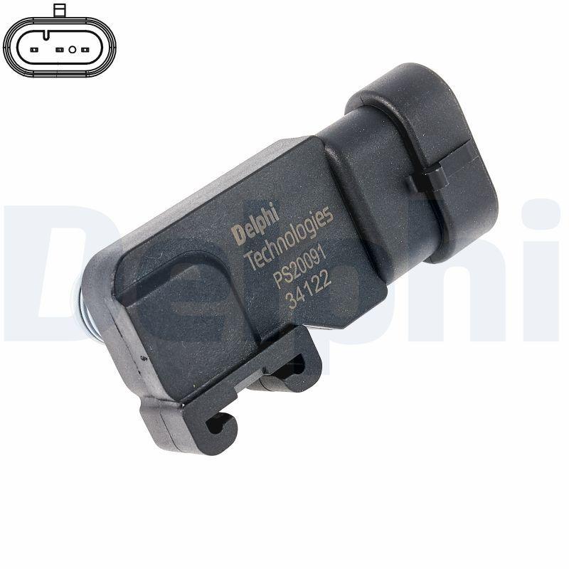 Delphi PS20091-12B1 Pressure Sensor Astra G H Vectra C Z16xep-Z16xe — Vehicle Sensors & Switches