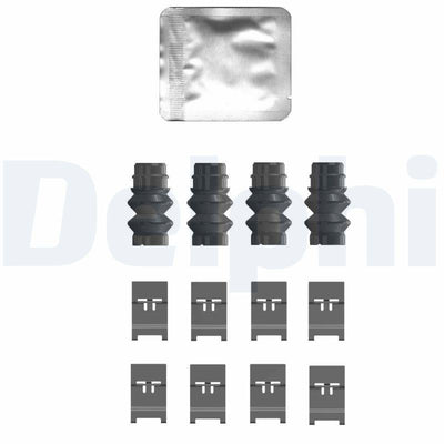 Delphi LX0753 Brake Pad Mounting Set Front Mercedes 03 /2018 / — Brake Pads