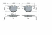 bosch brake pads 0986494028, brake pad specifications for BMW E39 BOSCH Brake Pads – 0986494028 for BMW E39, E38 Models | Low-Metallic Material BOSCH 0986494028 Brake Pads for BMW E39 bosch, brake-pads, bmw-e39, car-parts, low-metallic, aftermarket-parts, automotive, vehicle-maintenance, car-owners, ai-generated