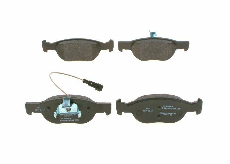 bosch brake pads front set, low-metallic brake pads installation view BOSCH 0986424246 Brake Pads - Front Set for Brava, Bravo I, Marea | Low-Metallic Material BOSCH 0986424246 Brake Pads - Front Set for Car Owners & Mechanics bosch, brake-pads, car-parts, mechanic-tools, vehicle-accessories, automotive, fren-balata, car-owners, brava-bravo, ai-generated