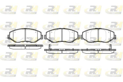 ROADHOUSE 2899.00 Brake Pad CRV II Rd_ 07 02-12 06 — Brake Pads