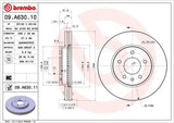BREMBO Standard Brake Discs for Chevrolet - Set of 2 — Brake Rotors & Drums
