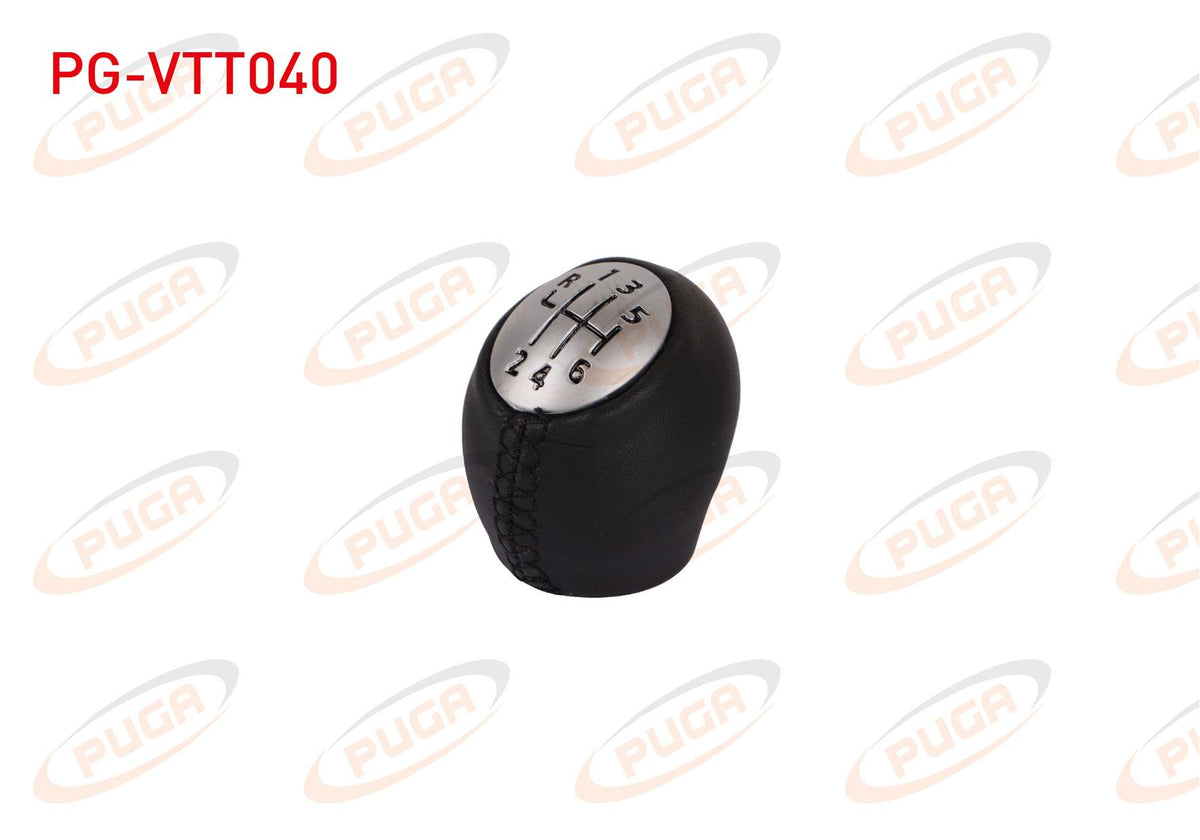 PUGA PG-VTT040 Gear Topuzu Derı Coated Dıkıslı Mat Chrome Megane III / Fluence