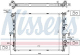 NISSENS 65276A Radiator for VW Touareg, Q7, Porsche — Radiators & Fans