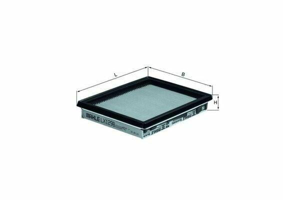 MAHLE LX1298 Air Filter - Replacement for Honda Civic 1.4 (1996-2000) & Nissan Primera 1.6 — Air & Cabin Filters