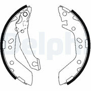 delphi brake shoe accent model, delphi ls1909 brake shoe specifications, brake shoe compatible with accent I and II DELPHI Brake Shoe Accent I (X-3) and II - 180x37mm for Car Owners and Mechanics Delphi Brake Shoe Accent I & II - 180x37mm delphi, brake-shoe, accent, car-repair, auto-parts, mechanics, vehicle-maintenance, high-quality, safety, ai-generated