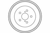 TRW DB4257 Drum Brake — Brake Pads