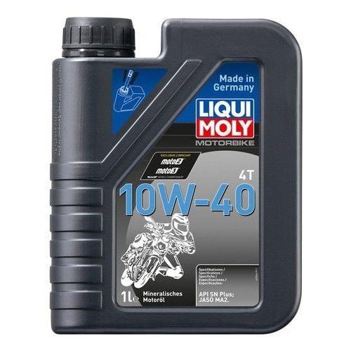LIQUI MOLY 10W40 Basic Street Motorcycle Engine Oil — Fluids & Chemicals
