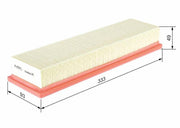 bosch-air-filter, hava-filtresi-bosch-06-207-c3 BOSCH F026400354 Air Filter - Hava Filtresi 06-207-C3 1.4 8V | 11.4 in x 3.7 in x 1.9 in BOSCH Air Filter - Hava Filtresi for Car Owners & Mechanics bosch, air-filter, hava-filtresi, car-maintenance, vehicle-parts, mechanics, car-owners, engine-filter, automotive, ai-generated