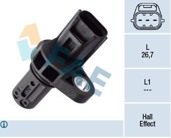 fae-79407-crank-shaft-sensor, fae-79407-hall-sensor FAE 79407 Crank Shaft Sensor - Hal Sensor for Colt and Lancer | 3-Pole Connection FAE 79407 Crank Shaft Sensor - Reliable Performance crank-shaft-sensor, fae-79407, vehicle-sensor, engine-performance, car-parts, automotive, engine-sensor, 3-pole-sensor, ai-generated, colt-lancer