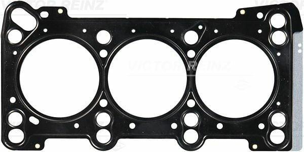 victor reinz cylinder head gasket front view, victor reinz cylinder head gasket technical specifications Victor Reinz Cylinder Head Gasket - Durable Metal Construction for Mechanics and Car Enthusiasts | 1.15 mm Thickness, 79 mm Diameter Victor Reinz Cylinder Head Gasket 61-34145-10 victor-reinz, cylinder-head-gasket, engine-parts, mechanics, car-enthusiasts, automotive-repair, high-performance, durable-gasket, metal-gasket, ai-generated