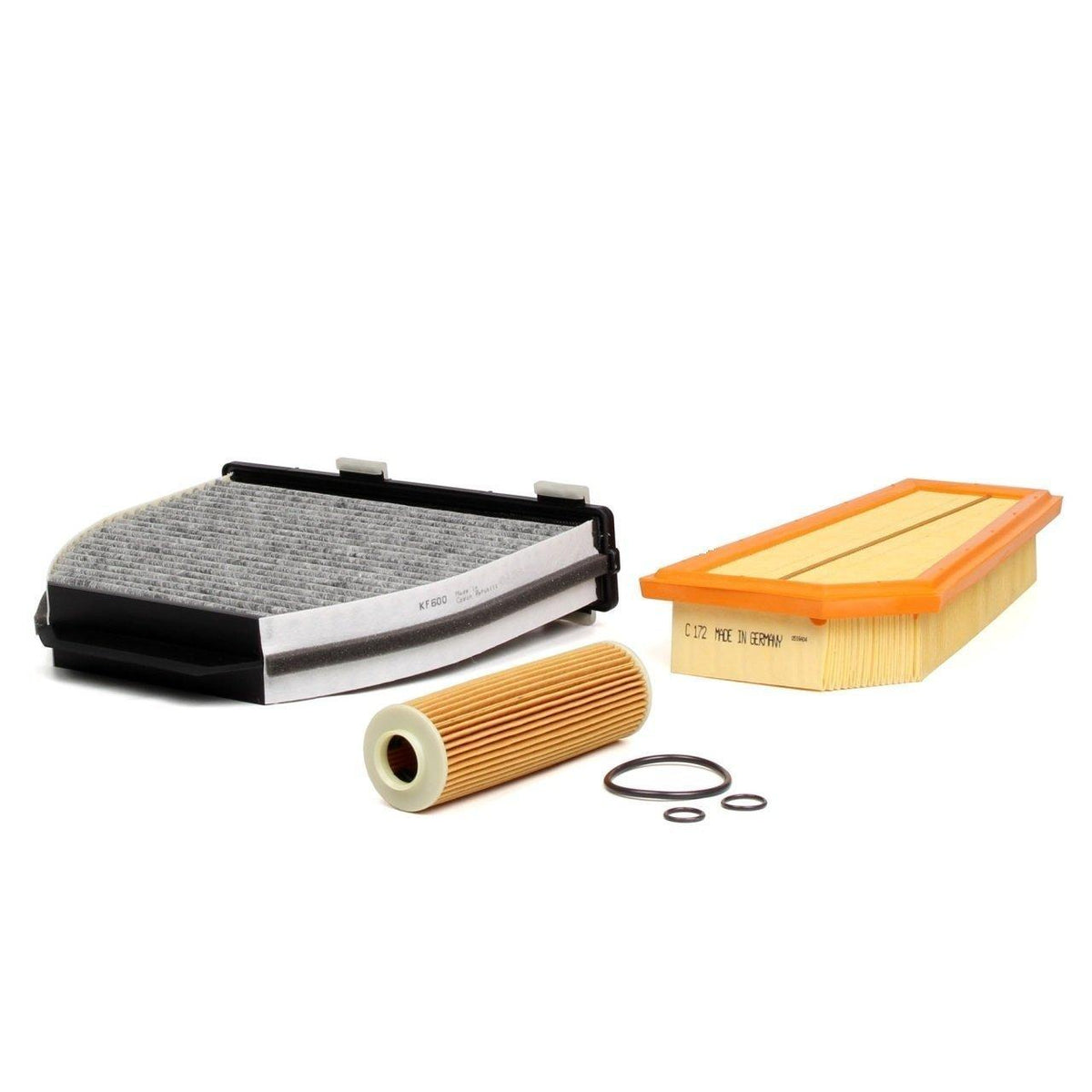 Mann Mercedes W204 C180 CGI Motor Periodic Maintenance Filter Set - Full Kit — Maintenance & Service Kits