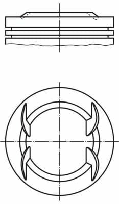 mahle piston set 79.50mm, mahle piston specifications, engine performance upgrade MAHLE Piston + Segman Set (79.50mm + 0.50mm) for Z16xer A16xer Astra H/J Insignia Cruze | 4 Pieces MAHLE Piston Set 79.50mm for Car Enthusiasts car-parts, piston-set, automotive, engine-upgrade, mahle, car-enthusiasts, mechanics, vehicle-performance, engine-repair, ai-generated