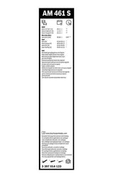 BOSCH Aerotwin Multi-Clip Wiper Blades - 55cm & 45cm for Left-Hand Drive Vehicles — Wipers