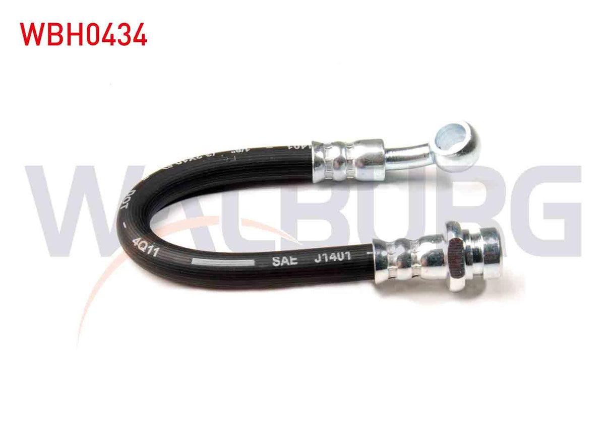 WALBURG WBH0434 Brake Hose Rear Right 270mm Hyundai i30 (Fd) 2007-2011 / Kia Ceed 2006-2012 — Brake Hydraulics