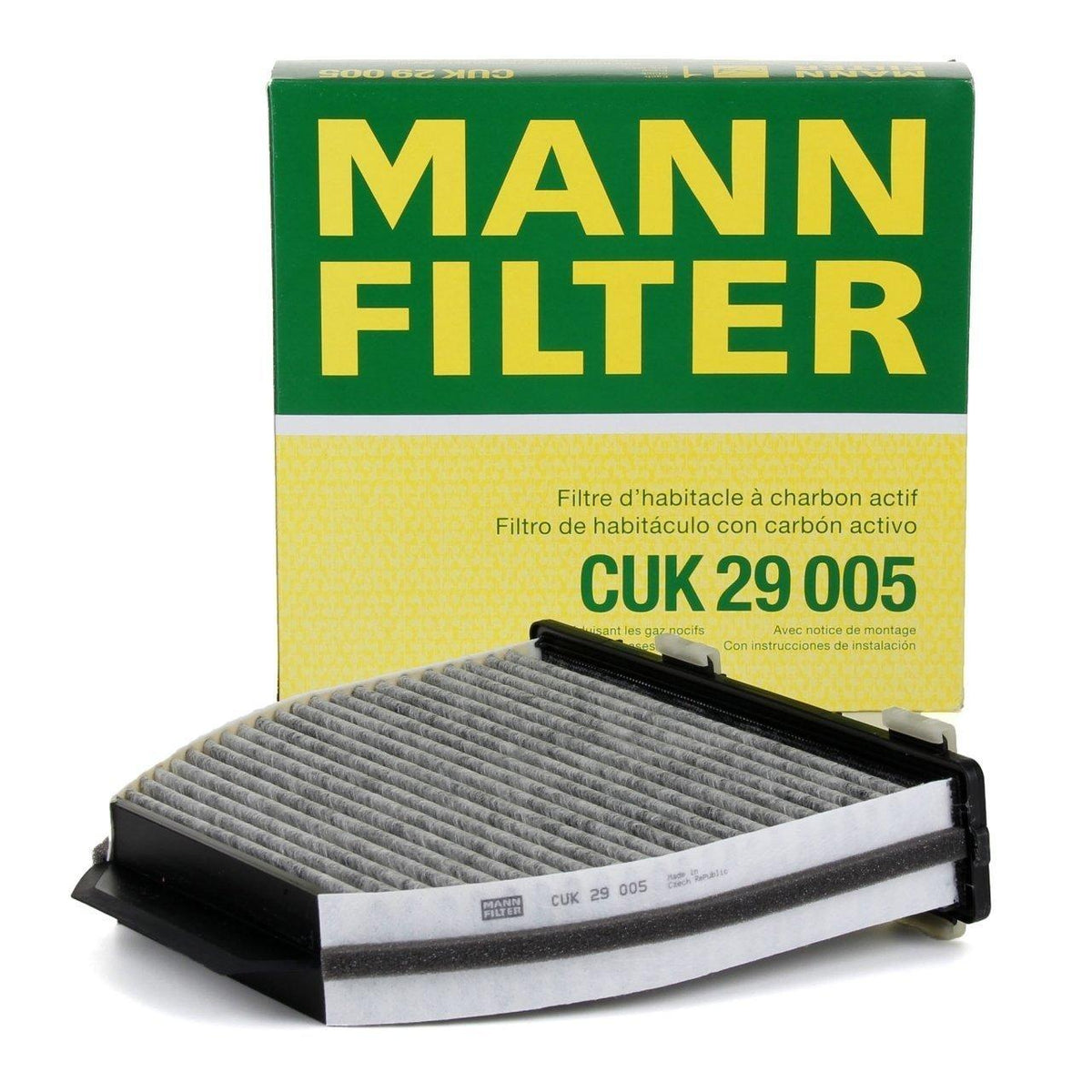 Mann Carbon Cabin Filter for Mercedes Benz W204 Series — Air & Cabin Filters
