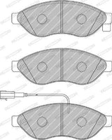 FERODO FVR1924 Front Brake Pads for Fiat Ducato