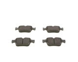 BOSCH 0986424334 Brake Pad Set - Low-Metallic Performance — Brake Pads