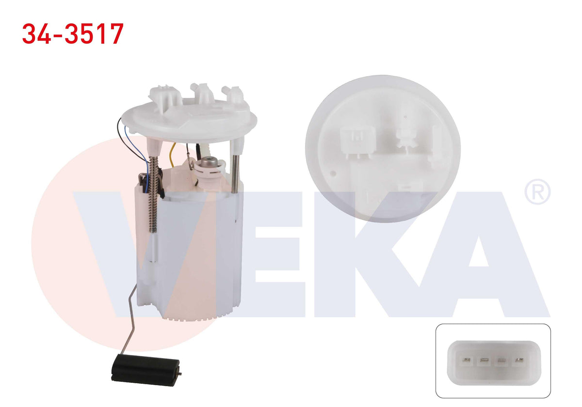 Veka 34-3517 Fuel Tank Level Float Renault Fluence 1.6 16V 2012-/ 1.6 2009-/ Megane III (Bz0) 1.6 16V 2008-20 — Fuel Delivery