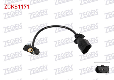 Zegen ZCKS1171 Crankshaft Speed Sensor BMW (E46) 320D, 330Cd / (E90) 320D, 330D / (E60) 520D, 530D, 535D / (E65) 730D / E83 / X3 2.0D, 3.0D / E53 / X5 3.0D