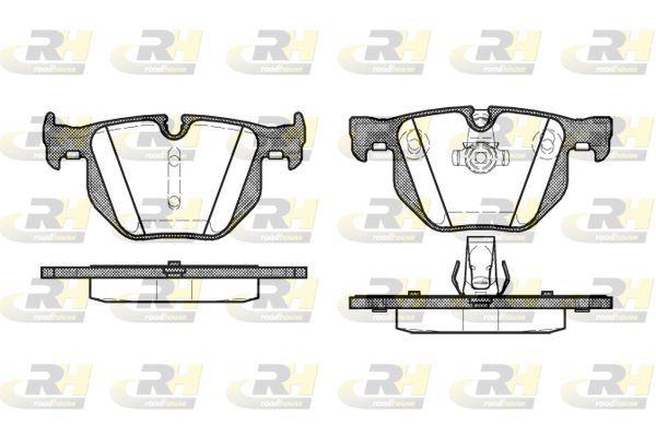 ROADHOUSE 2381.60 Brake Pad 5 Series E60 E61 07 03 — Brake Pads