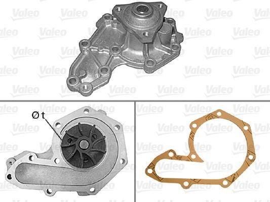 VALEO 506019 Water Pump - Engine Cooling System for 1.9D & 2.0I — Water Pump & Thermostat
