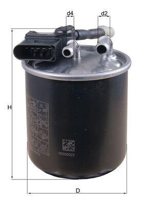 Mahle KL913 Diesel Filter Mercedes OM651 W204 W205 W212 C218 C207 W221 W222 W166 08-18 — Fuel Delivery