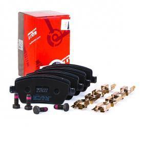 TRW GDB3332 Front Brake Pad Set Clio III-IV Megane IV Modus Duster Dokker Lodgy Micra Note 1.6 16V (116mm) 03- — Brake Pads