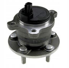 BROM FD61006 Wheel Hub Rear with Bearing Ford Mondeo IV 20 TDCi 5 Lug Kit Integrated ABS with Sensor 07-14 — Hub Assemblies