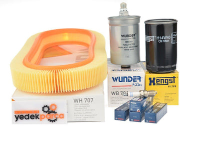 Mercedes W124 Kasa 230E Maintenance Filter Set - Premium Quality Filters for Efficient Performan — Maintenance & Service Kits