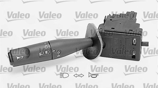 VALEO 251279 Headlight & Signal Control Lever - Black, Suitable for 96-Expert-Scudo-Jmp — Headlights