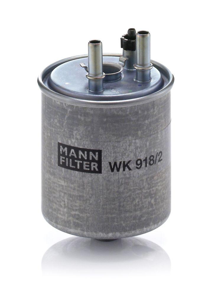 Mann WK918-2X Fuel (Diesel) Filter Kangoo III Twingo 1,5 dCi Laguna III 1,5 dCi / 2.0 dCi (Sensor Yuvalı)