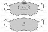 VALEO 670422 Brake Pad Set - Front for Doblo Weekend — Brake Pads