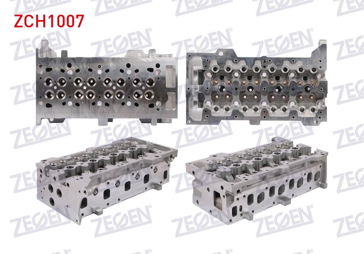 Zegen ZCH1007 Cylinder Head Euro 5 Fiat Linea 1.3Mjt 2013-/ Fiat Egea 1.3Mjt 2015-/ Fiat Doblo (152,263) 1.3Mjt 2010-/ Fiat Fiorino (225) 1.3Mjt 2013-/ Opel Astra J 1.3 CDTi 2009-2016