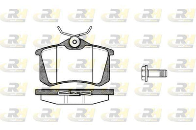ROADHOUSE 2263.05 Brake Pad A1 8×1 05 10 — Brake Pads