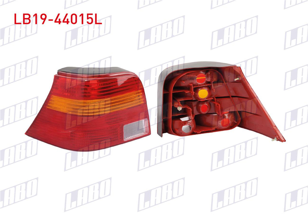 LABO LB19-44015L Tail Lamp Left Yellow Turn Signal Volkswagen Golf IV 1998