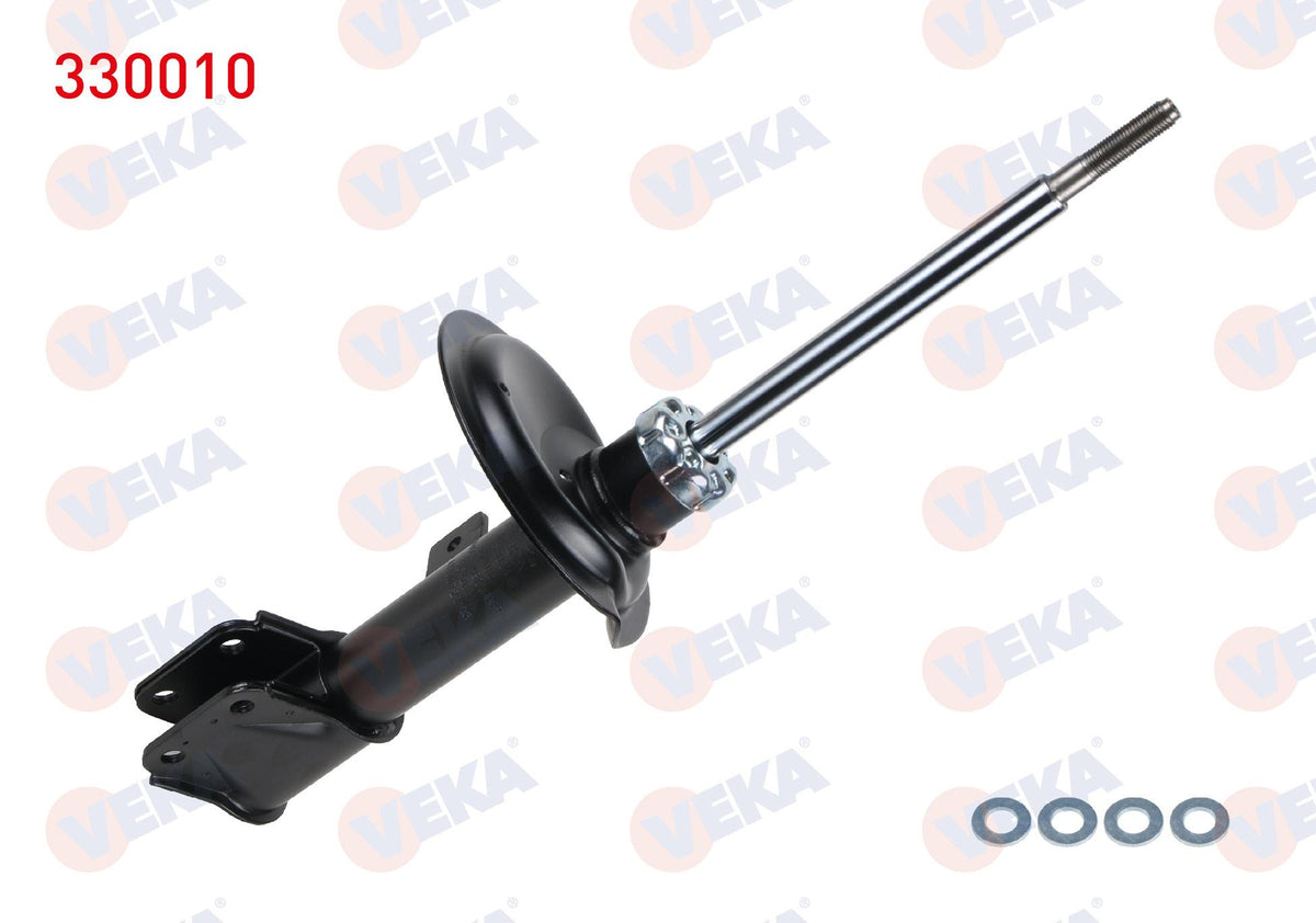 Veka 330010 Shock Absorber Front Right Gas Charged Peugeot 307 (3A / C) 1.4 2000-2007 / Citroen C4 1.4-1.6 — Shocks & Struts