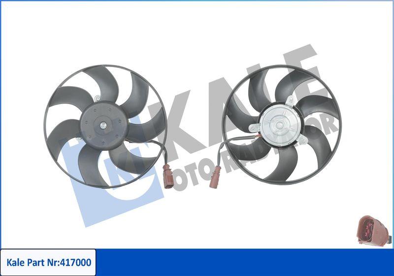 Kale 417000 Fan Motor Right 13-Psst-Tgu-Tou-Cddy-Yeti-A1 1.4Tsi-1.6-2.0Tdi — Motors, Pumps & Antennas