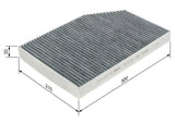 BOSCH Pollen Filter 1987435604 - Active Carbon Filter — Air & Cabin Filters