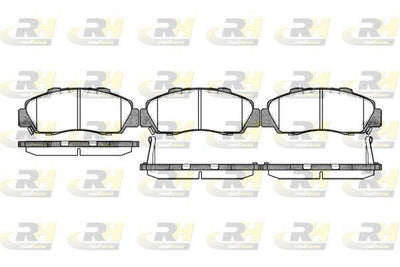 ROADHOUSE 2351.32 Brake Pad CRV I Rd 10 95-07 02 — Brake Pads