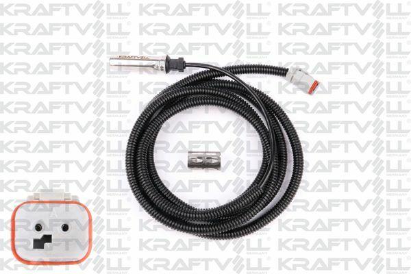 KRAFTVOLL ABS Sensor Front Disc Type 05090518 - A Type With Spiral Protection for Scania & Renault Truc — Brake Sensors & ABS