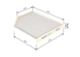 BOSCH 1987435016 Pollen Filter — Air & Cabin Filters